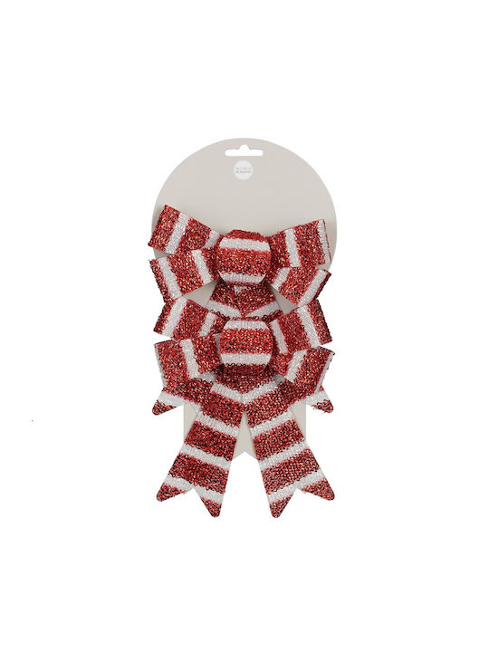 MSA Weihnachtliche Tischdekoration Rot L13xB16cm.