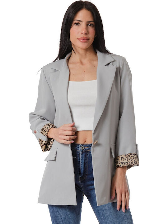Silia D Women's Blazer Grey