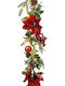 MSA Weihnachtsdekoration Alexandrinischer Beleuchtet Batterie Länge 150cm.