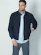 Jacke Bomber Wasserdicht und Winddicht Blue