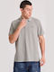 Polo Short Sleeve Blouse Grey