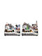 MSA Christmas Illuminated Decorative Village with Movement 22.5x18.5x15cm.