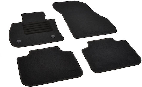 Rigum Set of Front and Rear Mats 4pcs for Mini Countryman BMW X2 / X1 2019 2022 Black