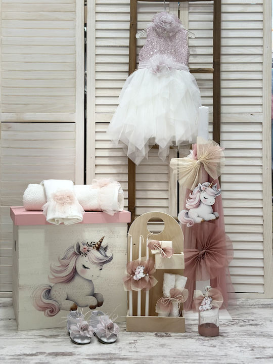 Marilli's House Baptism Set with Unicorn Theme