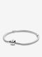 Pandora Γυναικείο Βραχιόλι Αλυσίδα από Ασήμι 17cm
