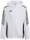 Sportlich Kinderstrickjacke mit Kapuze Weiß Tiro