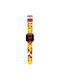 Kids Licensing Kids Digital Watch with Rubber/Plastic Strap Red