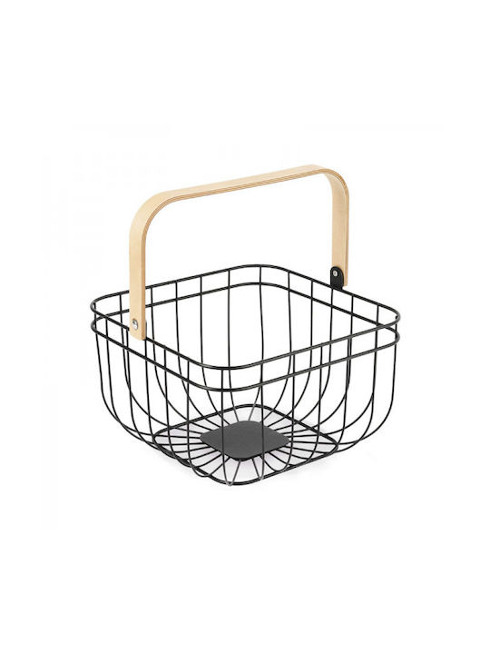 Lacor Fruitieră Lemn Negru 26x26x18.3buc