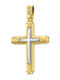 Triantos Gold Cross 14K Two-tone