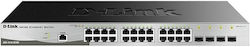 D-Link DGS-1210-28/ME/E Managed L2 Switch με 24 Θύρες Gigabit (1Gbps) Ethernet και 4 SFP Θύρες