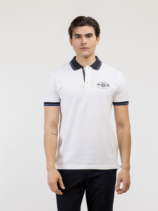 Be Board Bluza pentru bărbați Polo Alb