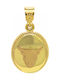 Anhänger Zodiac Gold Zodiac Gold 14k Taurus Double Faced Virgin Mary
