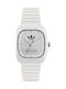 adidas One Women's Watch with White Rubber Strap