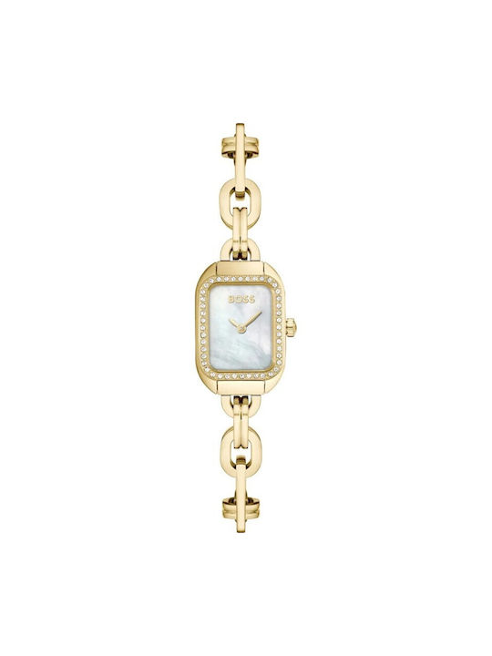 Boss Watch with Gold Metal Bracelet