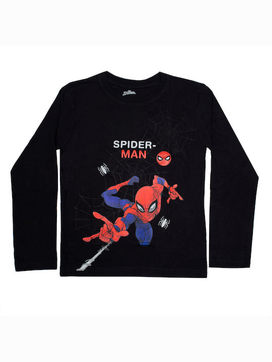 Marvel Kids Blouse Long Sleeve Black