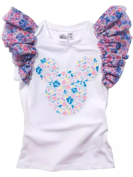 Детска блуза Бял Minnie Mouse