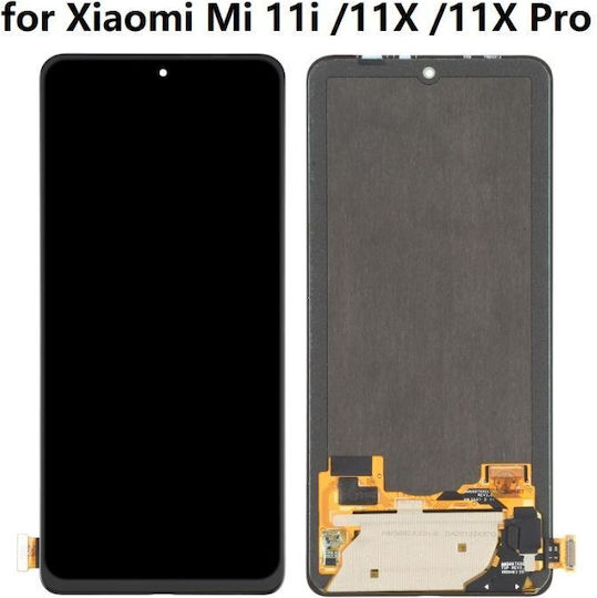 Xiaomi Screen with Touch Mechanism for XIAOMI MI 11X, MI 11X PRO, MI 11I (Silver)