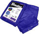 Bradas Waterproof Tarpaulin 50gr/m² 20x20m. Light Type Blue