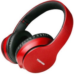 Toshiba RZE-BT166H-RED Ενσύρματα Over Ear Ακουστικά Κόκκινα