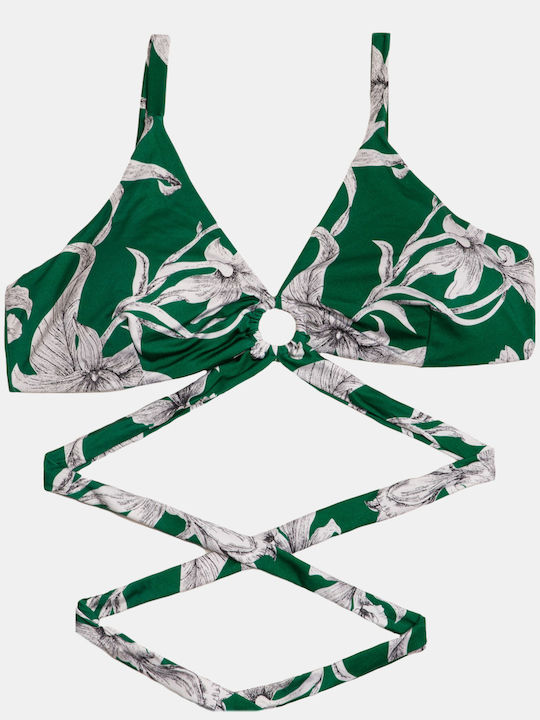 Costum de baie pentru femei Triunghi Rock Club Lily Lily Lily Lily Lily Top Bikini Plus Dimensiune Lycra costume de baie