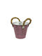TnS Pot Metallic 13x13x11cm.