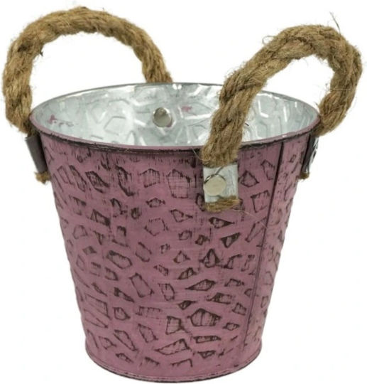 TnS Pot Metallic 13x13x11cm.