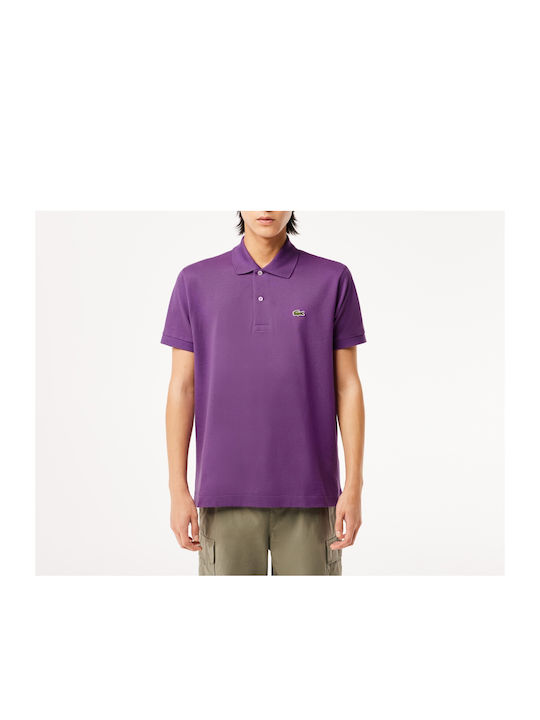 Lacoste Herren Shirt Polo Lila