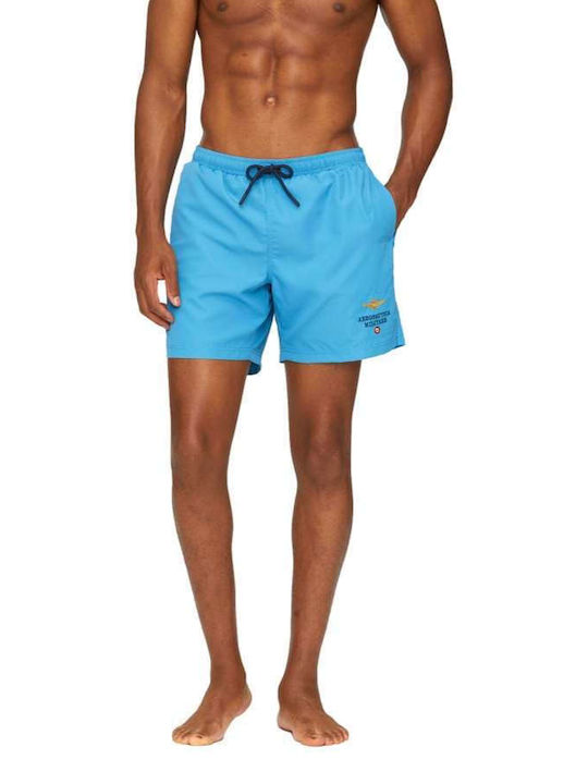 Aeronautica Militare Men's Swimwear Shorts Sky Blue