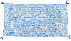 Verde Beach Towel Pareo Blue