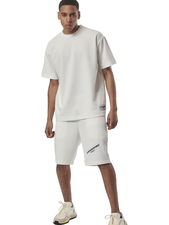 Body Action Αθλητική Ανδρική Βερμούδα Star White