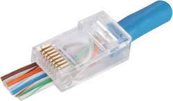 Rj45 Utp Cat.5e Straight-through Connector Op.100 Pcs Alantec