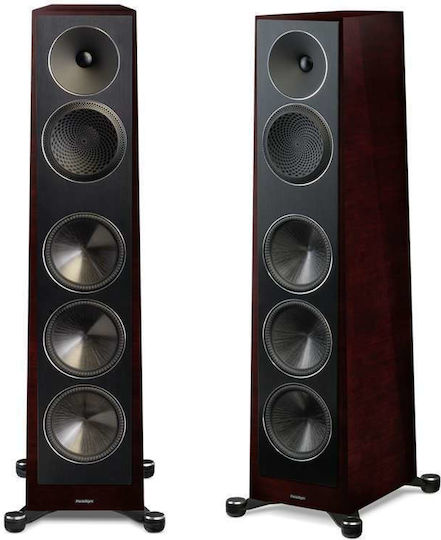 Paradigm Founder 100F Pair of Hi-Fi Speakers Floor 350W 3 No of Drivers W32.8xD40.9xH106.5cm. Midnight Cherry