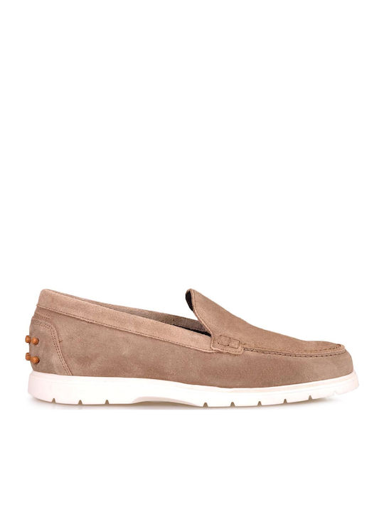 Herren Mokassins in Beige Farbe