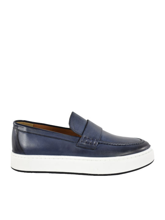 Legend Walking Men's Moccasins Blue