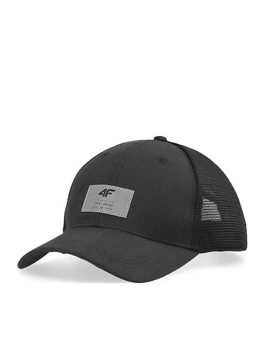 4F Jockey mit Netz Schwarz