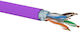 F/UTP Cat.6 Gigabit Network Cable Ethernet Purple