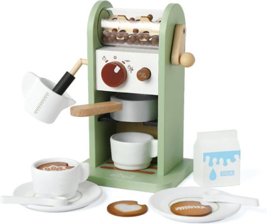 Eli Neli Montessori Coffee Set Ξύλινη Παιδική Καφετιέρα Μύλο