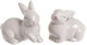 Ceramic Element decorativ pentru proiecte DIY Beige 2buc