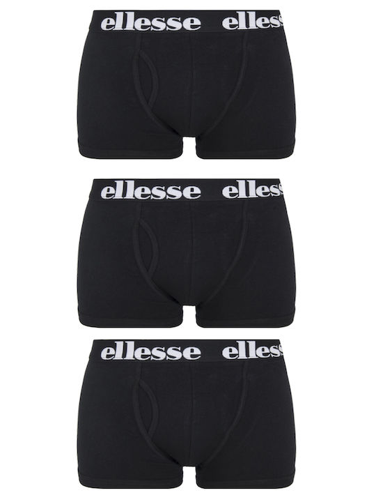 Ellesse Herren Boxershorts Black 3Packung