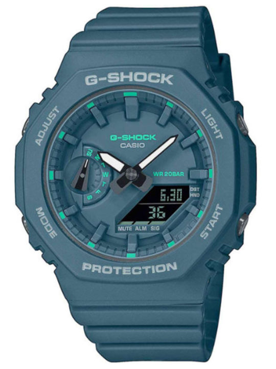 Casio G-shock Ρολόι Μπαταρίας με Καουτσούκ Λουράκι