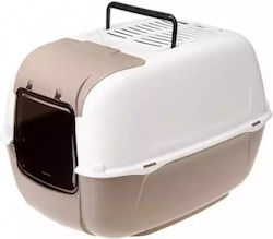 Ferplast Prima Cabrio Cat Toilet Closed with Fi...