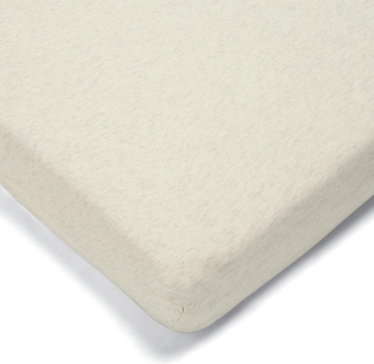 Mamas & Papas Baby Sheet Crib Cotton Beige 70x142cm