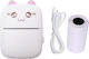 Black and White Thermal Printer White / Pink