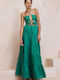 Runaway Maxi Rochie de Seară Green