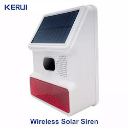 Kerui Wireless RF Alarm Siren Outdoor 110dB Kerui Wireless RF Alarm Siren Outdoor 110dB