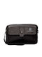 Herrentasche Schulter / Crossbody Schwarz