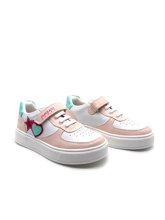 Παιδικά Sneakers με Σκρατς Ροζ