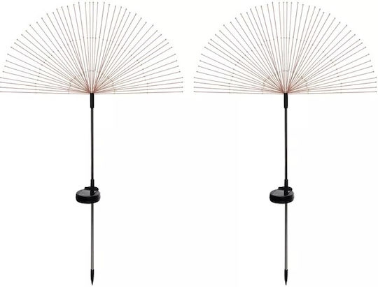 Gardlov Set of 2 Stake Solar Lights with Cold White Light IP65
