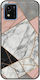 The Marble Collection - Modern Back Cover Silicon 1.5mm Multicolor (Vivo Y01)