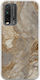 The Marble Collection - Natural Umschlag Rückseite Silikon 1.5mm Mehrfarbig (Redmi 9T)